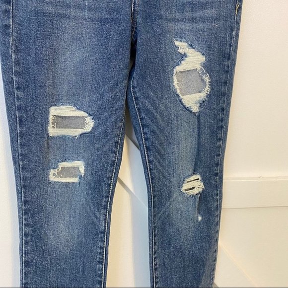 William Rast Perfect Skinny Distressed Jeans Sz 26 - Picture 4 of 11